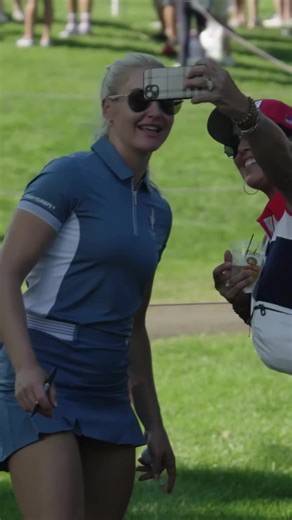 solhiem cup ❣️❣️,✨#charleyhull #viral #golfer #fans
