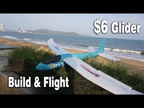 Hand throwing glider rc conversion - Cheetah chuck glider sloper │S-DiY