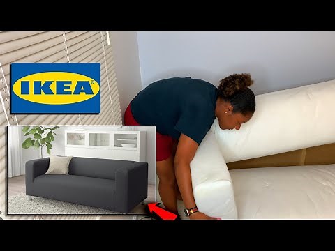 How to assemble IKEA KLIPPAN sofa || JAZZYTV