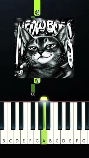 MEOW BOSS · SLAVYAN13 · DJ CHANSEY (Easy Piano Tutorial)