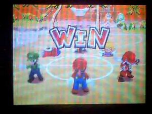 Mario Slam Basketball - Sunset Beach
