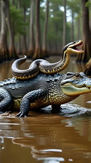 alligator vs snake 🐍🦖 ll fighting ll USA ll animation