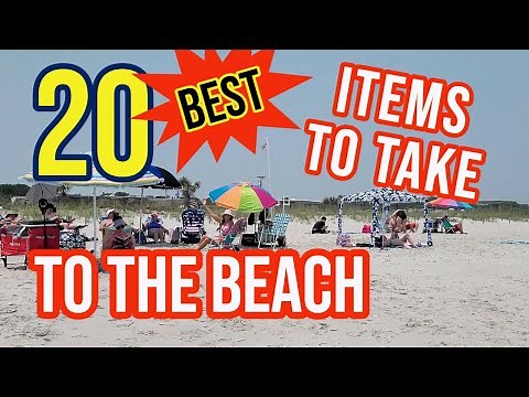 20 ITEMS YOU SHOULD ALWAYS PACK WITH YOUR BEACH BAG / TIPS-ESSENTIALS / THINGS TO CARRY TO THE BEACH