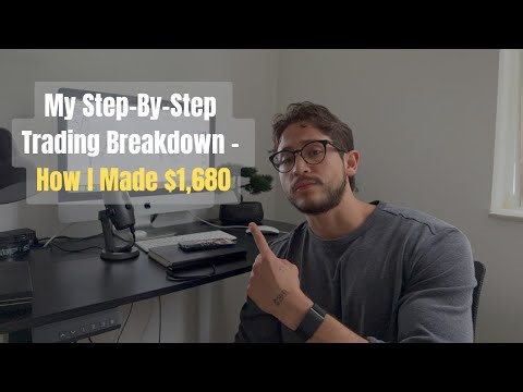 My Step-By-Step Trading Breakdown – How I Made $1,680