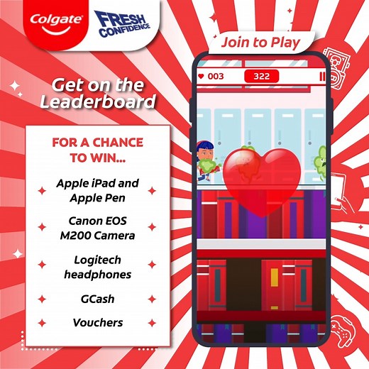 1.1K views · 26 reactions | Own your moment  for a chance to win awesome prizes 螺 with the Colgate Fresh Confidence’s Own Your Moment World  game ! For more info, visit https://colgateownyourmoment.com/    #colgate #colgatesmile #oralcare #oralhygiene #oralhealth #smilestrong #game #win #prize #promo #toothpaste #play | Colgate | Facebook
