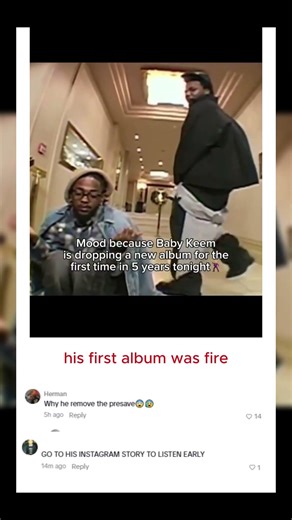 his first album was fire #rap #short #hiphop #kendricklamar #babykeem