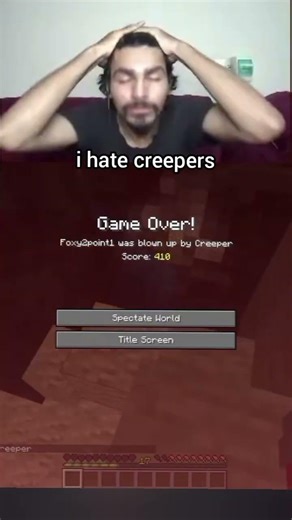 I didn't even see this Creeper coming