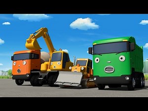Strong Heavy Vehicles Episodes | Tayo the Little Bus S4-S6 | Tayo Sing along show (60 mins)