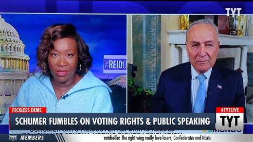 1.6K views · 54 reactions | Schumer FUMBLES Votings Rights And Filibuster Reform | The Young Turks | Facebook