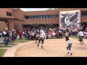 White Mountain Apache Crown Dancers at the Indian Pueblo Cultural Center