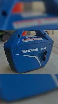 POWERHORSE 2500i Generator setup and initial startup #northerntool #generator #emergencypreparedness