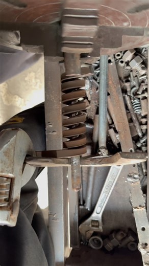 Heavy-Duty Square Spring Made on Lathe Machine | Precision Engineering in Action #diy #shorts