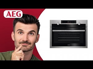 How do you set the time on your AEG CME565060M oven?