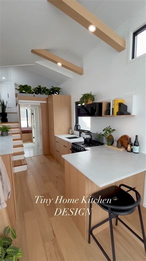 11K views · 914 reactions | This luxury tiny house kitchen design...