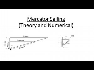 Mercator Sailing (Theory and Solved Numerical) - Ship Sailings!