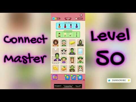 Connect Master Match Puzzle Game Walkthrough 🔗🧩 | Level 50 | SolutionGuruji