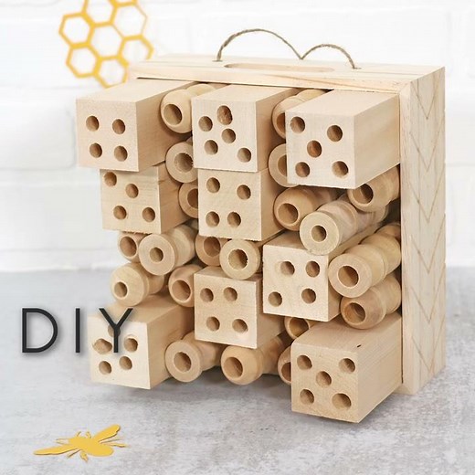 Create a DIY Bee Hotel