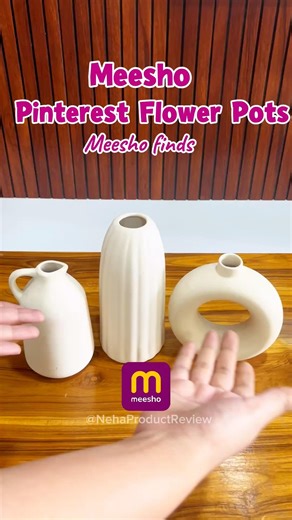 Pinterest flower pots🪴 #shorts #vase #flowerpots #meesho