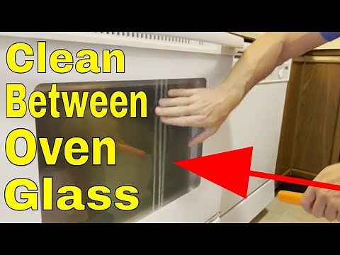 Clean Between Oven Glass - How To