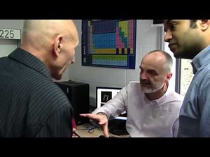 Sir Patrick Stewart visits state-of-the-art research centres at the University of Huddersfield
