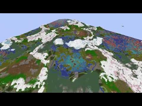 Update On My 4096 Chunk Render Distance in Hyper Realistic Minecraft!!