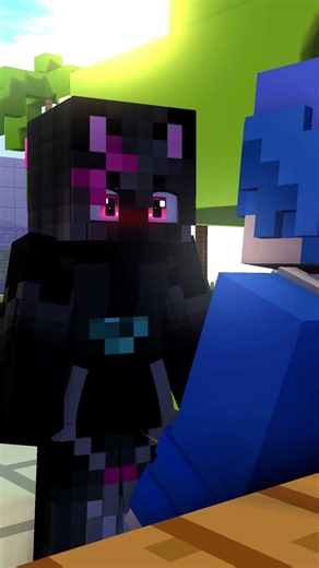 Am i cute (Huy Ender Girl & Huy Noob) | Minecraft Animation (Mine-Imator)