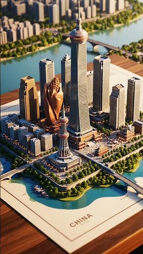 Zhengzhou, China — Ancient Heart, Modern Skyline #shorts