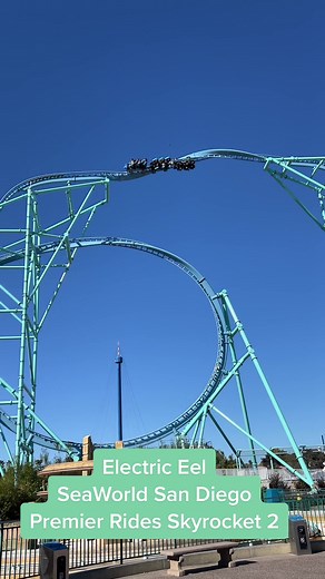 Electric Eel: Thrilling Ride at SeaWorld San Diego