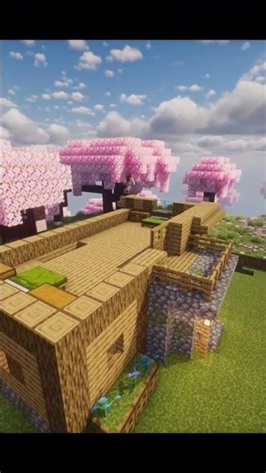 starter basic house block asmr #minecraft #minecraftbuilding #minecrafttutorial #starterhome