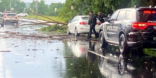 Binghamton officials warn residents against traveling following storm damage