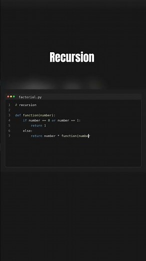 recursion in #python