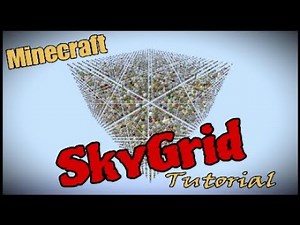 Minecraft SkyGrid Tutorial - Console