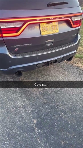Cold start on a 2021 dodge Durango v6