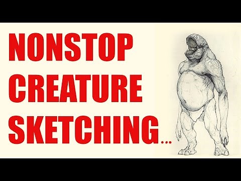 Creature Design Marathon — 3 Lessons to Unlock Your Imagination