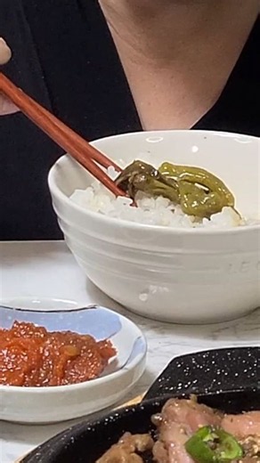 꽈리고추 조림~ 흰밥에 올려먹기~ 두입컷