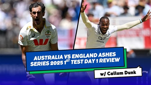 Day 1 of the Ashes delivered pure chaos — 19 wickets fell in a single day as both batting line-ups crumbled under relentless pressure. Australia’s Mitchell Starc lit up the Gabba with a fiery spell, while England’s bowlers hit back to keep the contest alive. We break down every twist, collapse and momentum swing from a wild opening day to the series. #ashes2025 #ENGvAUS #CricketPodcast #MitchellStarc #TestCricket #AshesDrama #bazball Music: bensound.com | In The Cordon- Cricket Podcast
