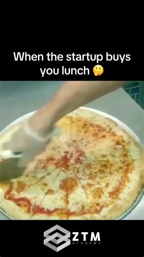 Your startup's idea of free lunch 🥴