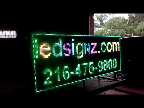 Led Digital Screen Rental, how to program, change message, 800-955-050 NATIONWIDE led sign rentals