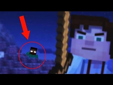 Minecraft: Story Mode HEROBRINE SIGHTING!? (Herobrine Appearance in Minecraft Story Mode?)