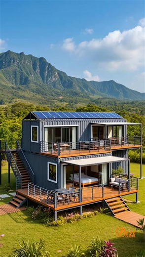 58K views · 966 reactions | container houses#smallhouse #containerhouses #mobilehome #MobileHome #prefabricatedhouses #prefabricatedbuildings #prefabricatedhouses #cabin #tinyhouse #TinyHouse | Container Home Design | Facebook