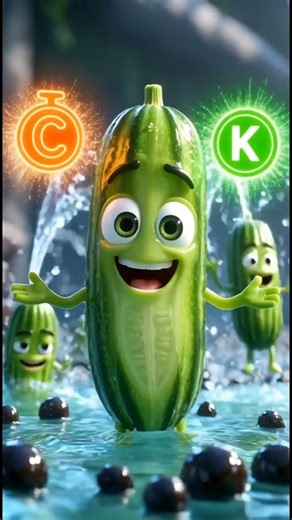 Surprising Facts About Cucumbers You Should Know! 🥒⚡#nutrition #foodfacts #facts #vitamins #healthy