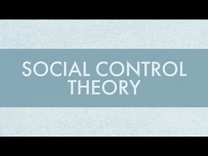 Social Control Theory