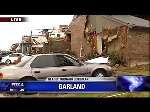 Some parts of Garland reopen after tornado