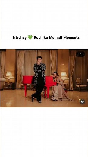 Nischay Malhan and Ruchika Rathore Mehndi Function Pics