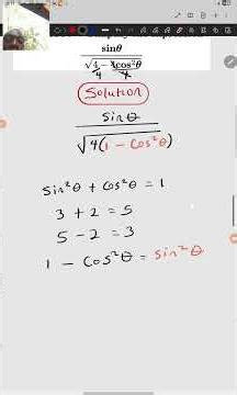 Fractions|trigonometry