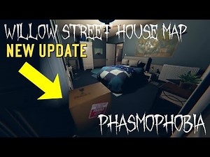 A Tour of the New Willow Street House Map in PHASMOPHOBIA