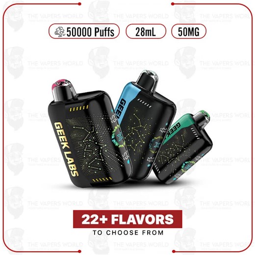 Buy Geek Labs Pulse X Nixodine 50K Puff Disposable Online