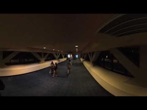Walking from Luxor to Excalibur in Las Vegas | 8K 360° Tour Through Shops & Casino Walkway