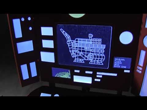 Batman The Animated Series: Batcave with Batcomputer Vignette with Alfred Action Figure