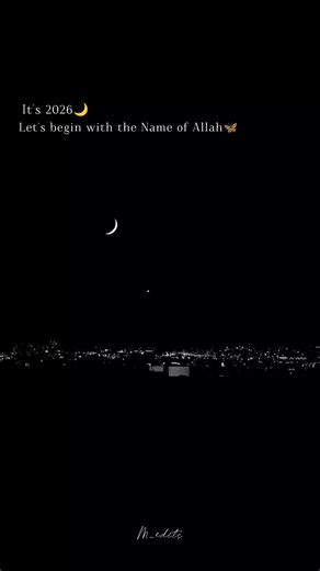 let's start new chapter of Life❤️‍🔥 with lots of hopes💌 ,adventures 😄, happinesses 🫶 and pray to Allah🤲 to be strong this year and not to fall🌜🦋.. beginning with the Name of Allah❤️... May Allah strong our ایمان this time AMeen🤲❤️🌙 #likes #share #dontletthisflop #fyp #2026 @TikTok Pakistan @TikTok